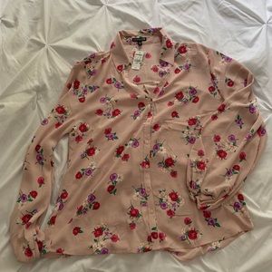 Express floral blouse